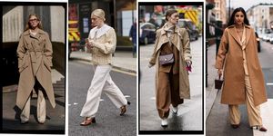 how to wear beige and brown