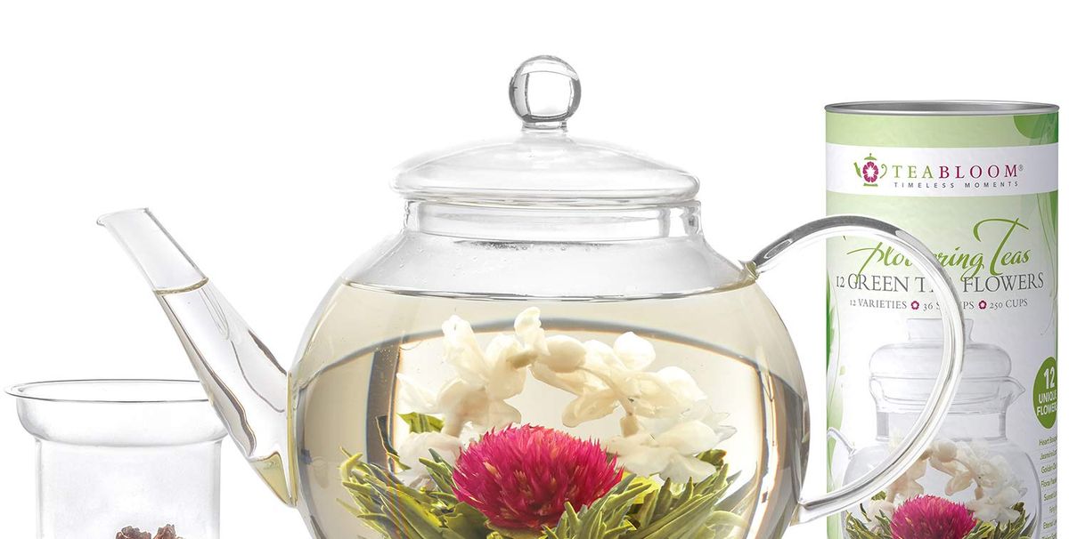 TEABLOOM Celebration Teapot & Blooming Tea Garden Teas!