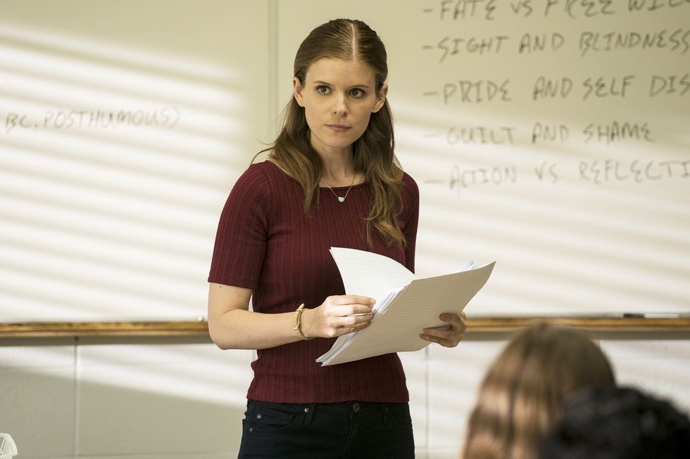 a teacher "episode 4” airs tuesday, november 17     pictured kate mara as claire wilson cr chris largefx