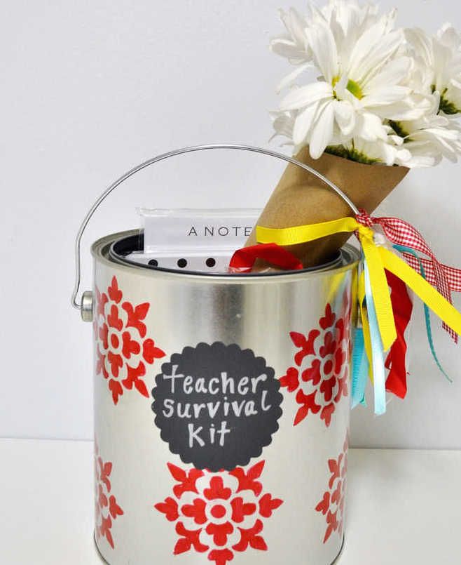 Tin can, Lid, Tin, Metal, Bucket, Present, Flower, 