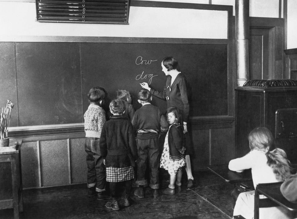 school in 1930