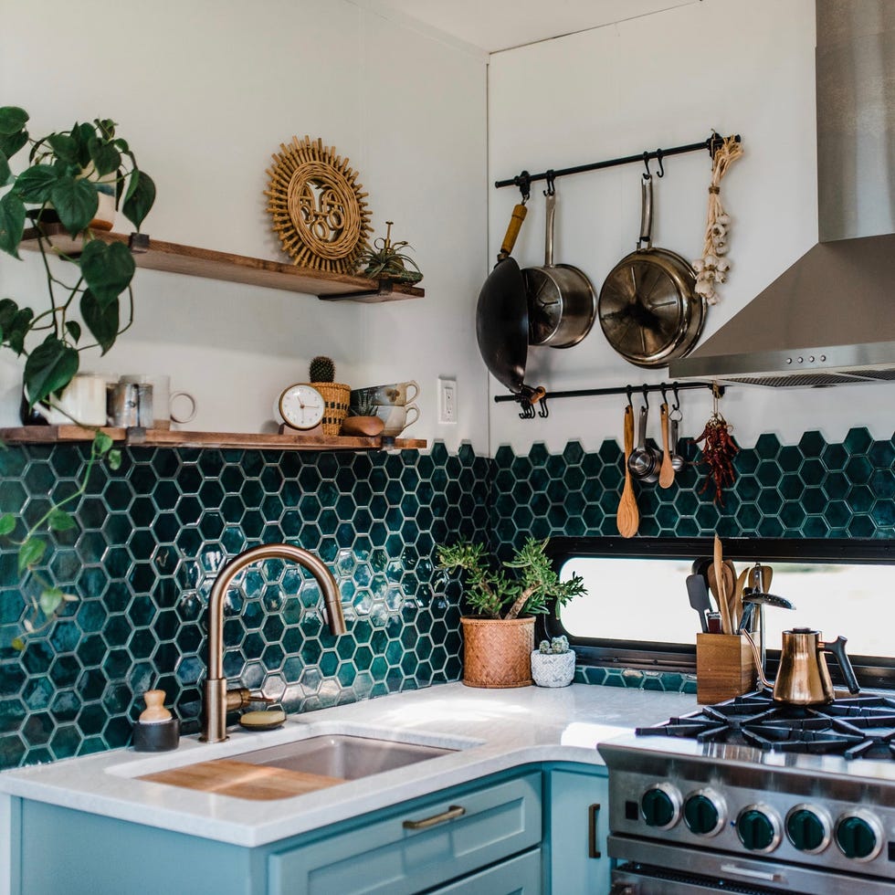 Teal Kitchen Ideas