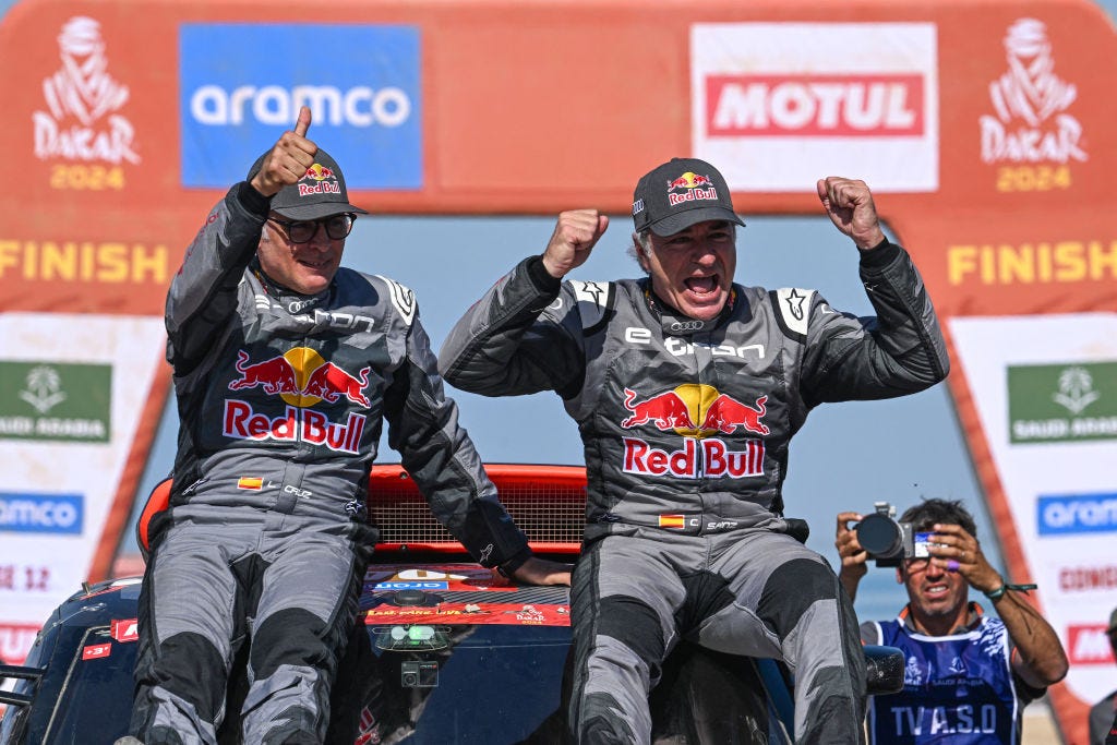 Coche Teledirigido Carrera Red Bull Rally Cross: vive el Dakar