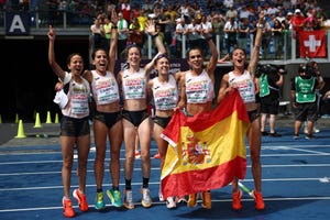 españa bronce media maraton femenina laura luengo fatima ouhdaddi ester navarrete lidia campo meritxell soler laura mendez