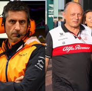 Formula 1 Grand Prix de Monaco andreas seidl andreas stella frederic vasseur