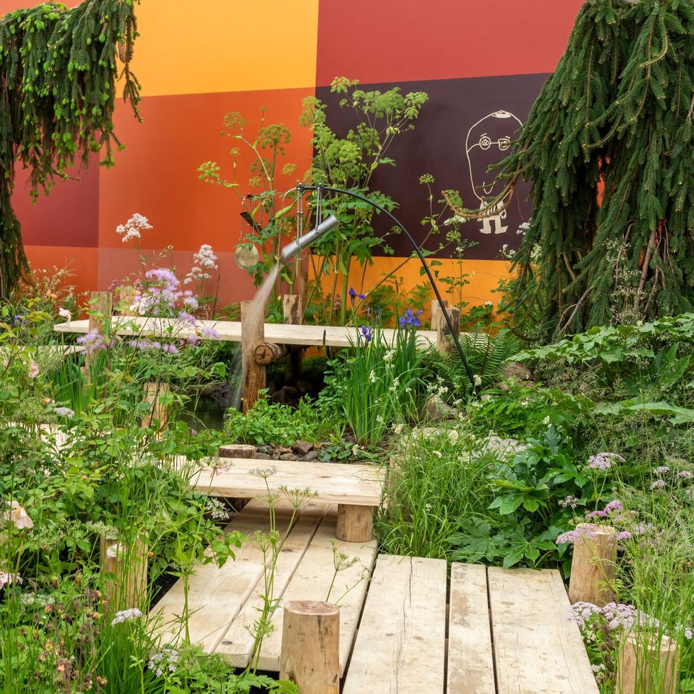 the teapot trust elsewhere garden designed by semple begg sponsored by teapot trust and project giving back all about plants rhs chelsea flower show 2023 stand no 17