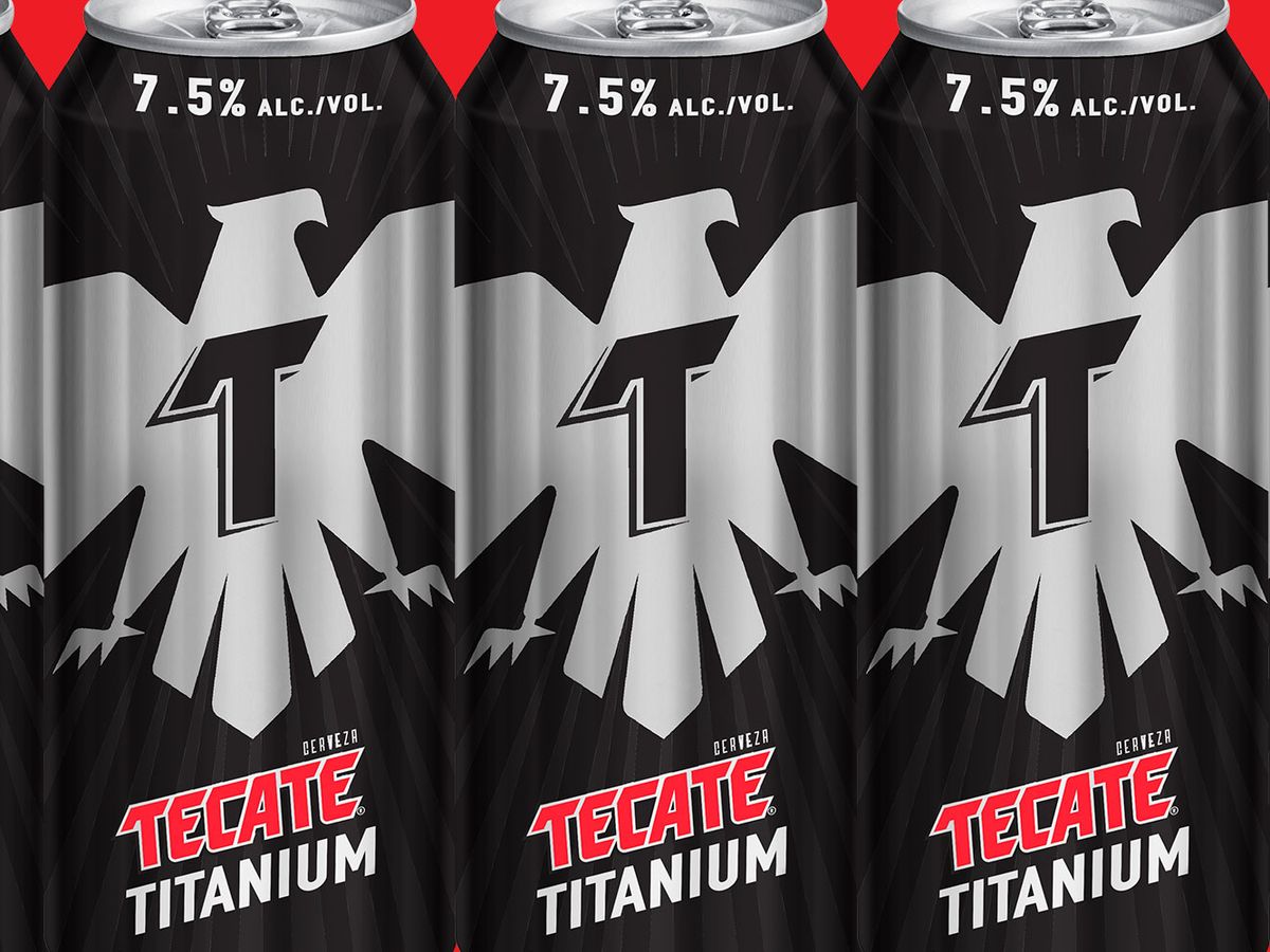 Tecate Titanium Is 24 Ounces And Has