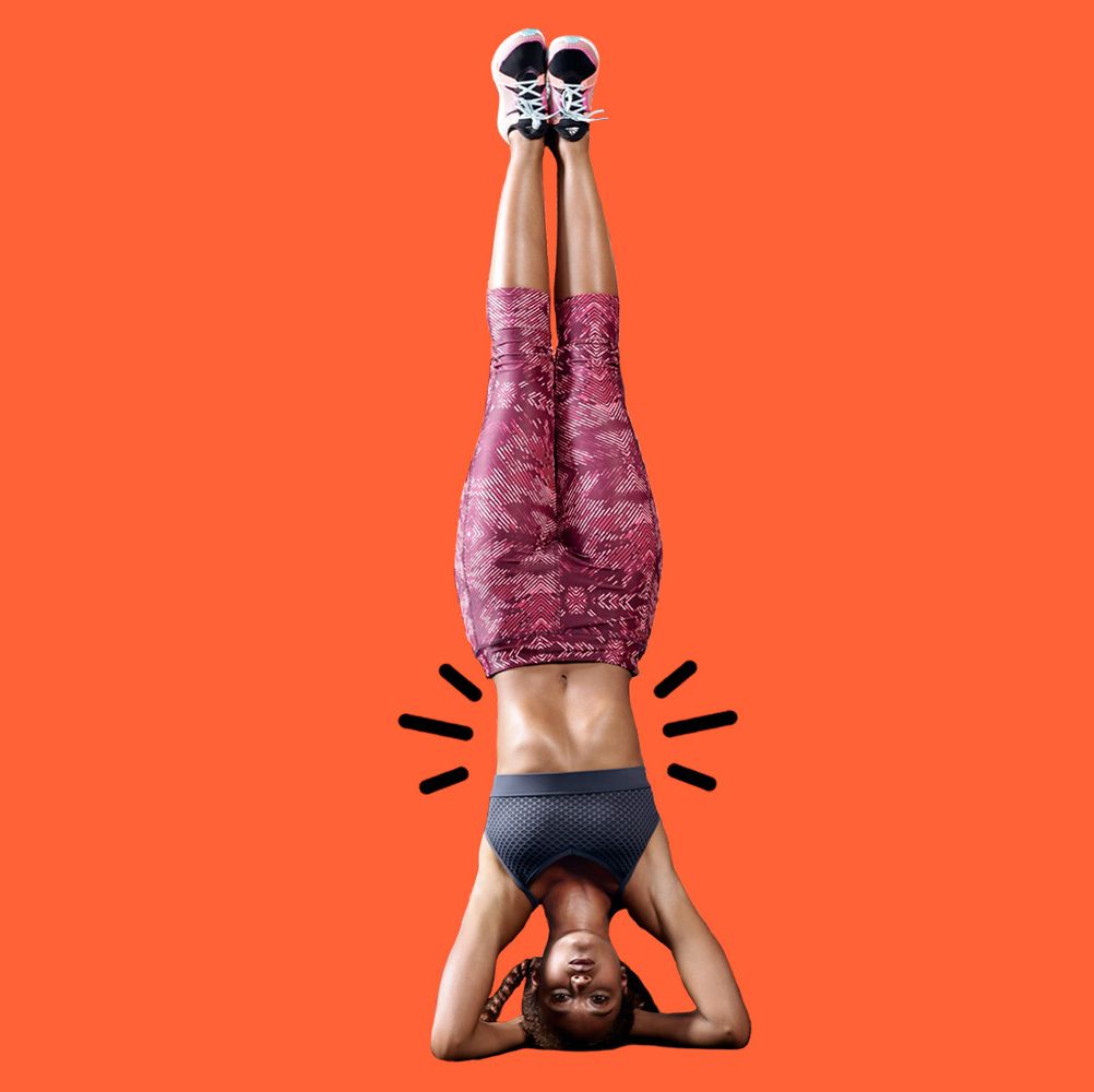 How to Do the Headstand Pose in Yoga Without Kicking Your Way Up