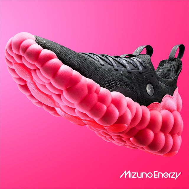 mizuno enerzy, la nueva tecnología de las zapatillas de running de mizuno