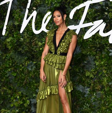 london, england   november 29 vick hope attends the fashion awards 2021 at the royal albert hall on november 29, 2021 in london, england photo by gareth cattermolebfcgetty images for bfc