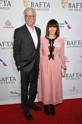 los angeles, california   january 04 ted danson and mary steenburgen attend the bafta los angeles tea party at four seasons hotel los angeles at beverly hills on january 04, 2020 in los angeles, california photo by daniele venturelligetty images