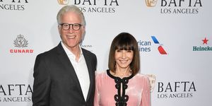 los angeles, california   january 04 ted danson and mary steenburgen attend the bafta los angeles tea party at four seasons hotel los angeles at beverly hills on january 04, 2020 in los angeles, california photo by daniele venturelligetty images