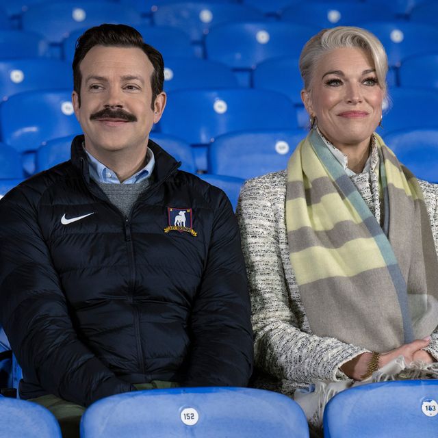 jason sudeikis and hannah waddingham in ted lasso, ted lasso halloween costumes