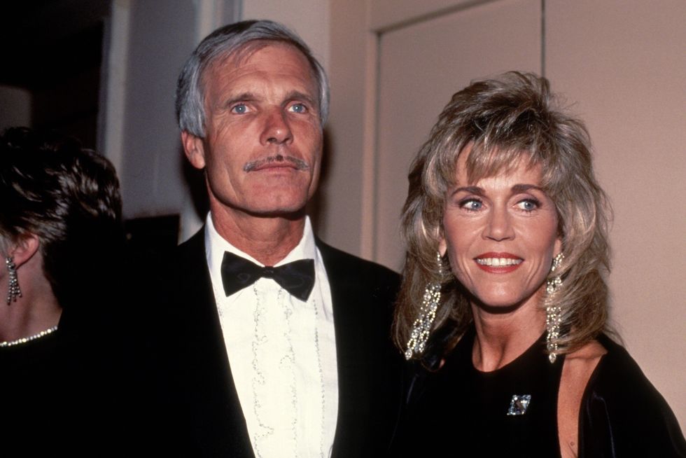 Ted Turner and Jane Fonda...