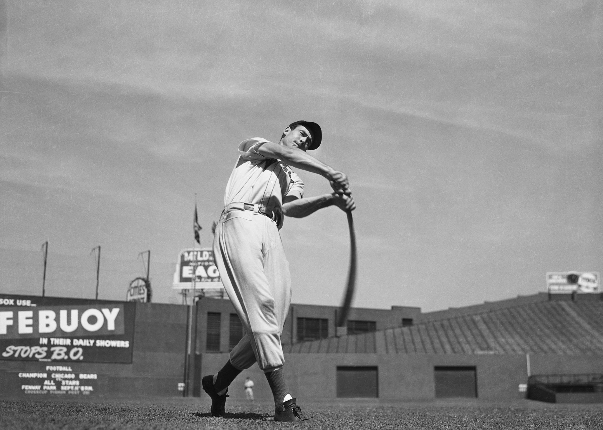 Baseball Legend Ted Williams Posing by Bettmann