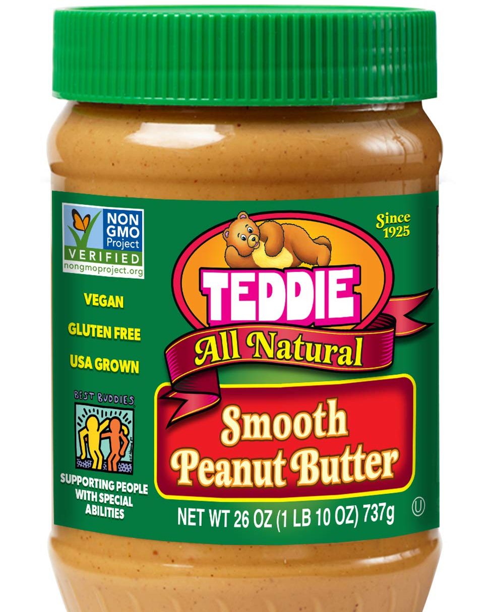 teddie all natural peanut butter smooth