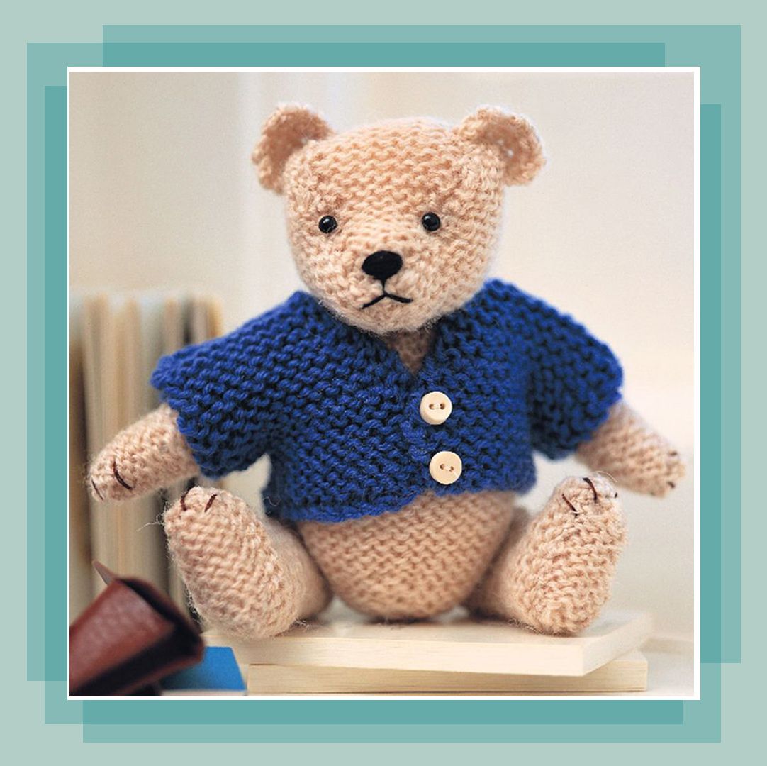 Knitting Pattern For Sweater For Stuffed Animals  Knitting patterns toys,  Knitted stuffed animals, Teddy bear knitting pattern