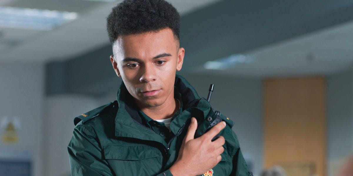 Casualty confirms harrowing new story for Teddy Gowan