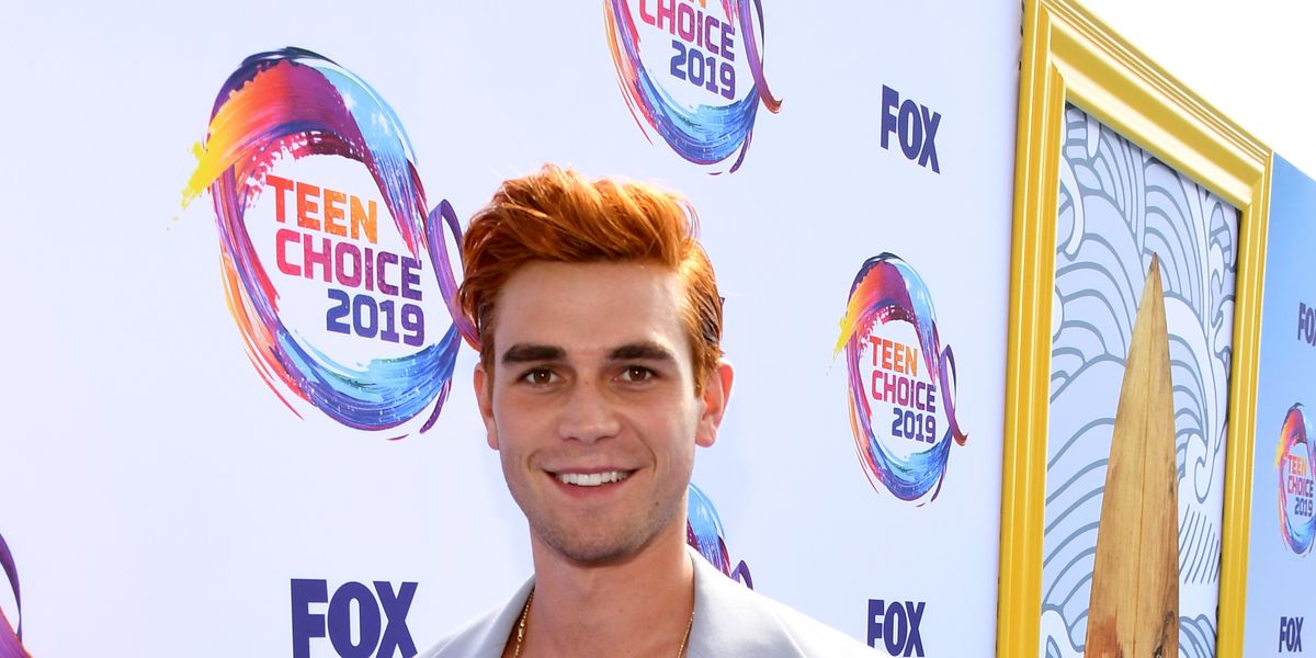 Riverdale’s KJ Apa shaved all of his long red hair off