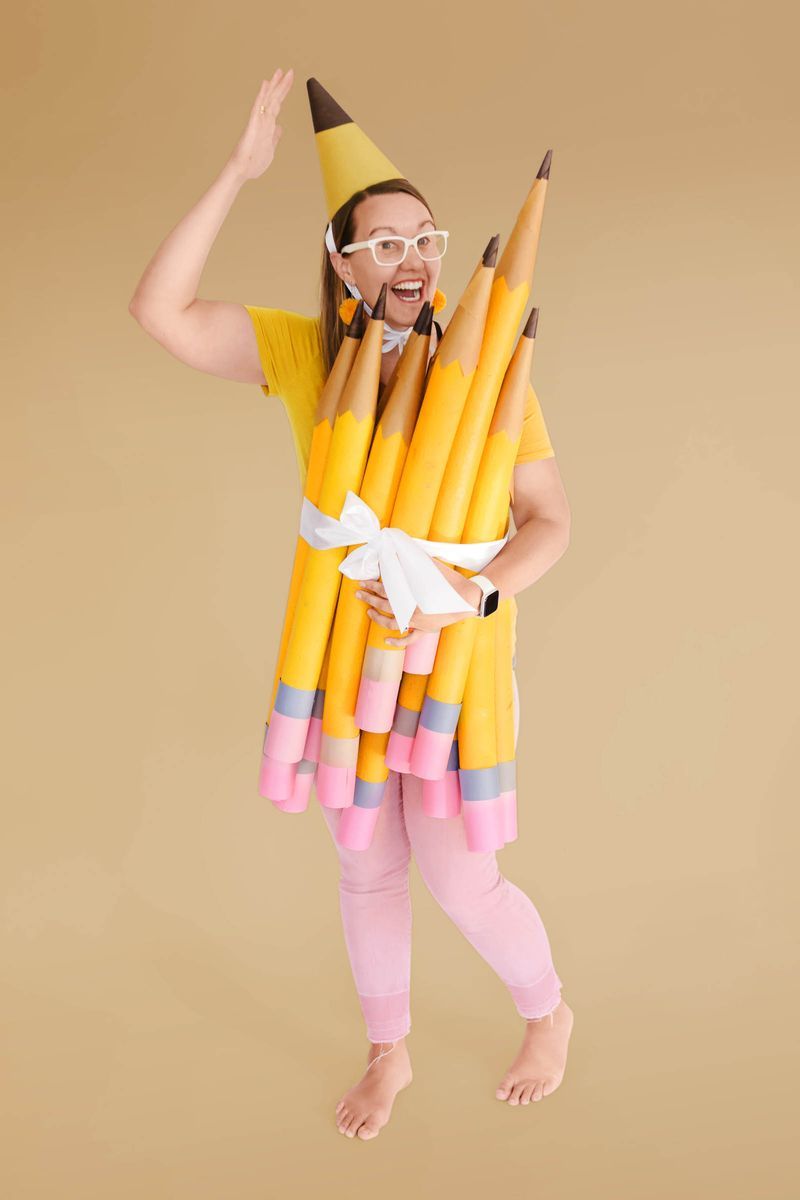 pencil halloween costume