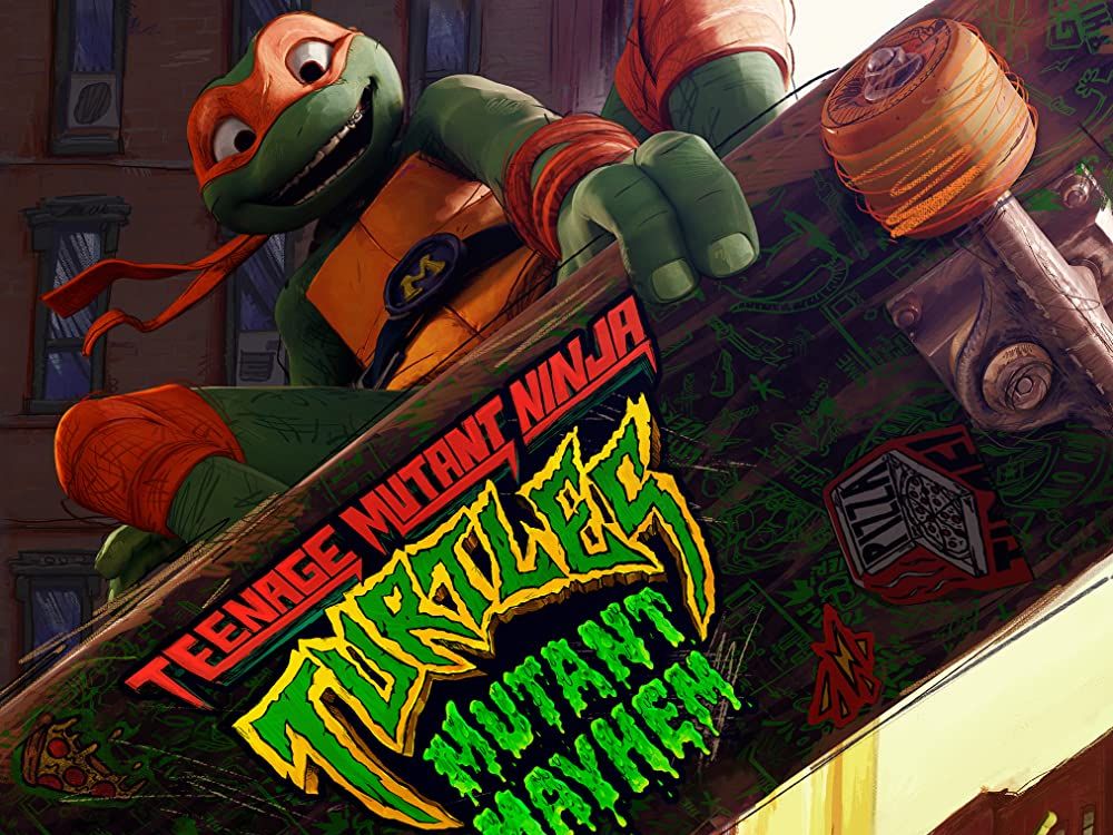 Teenage Mutant Ninja Turtles Mutant Mayhem Black Design