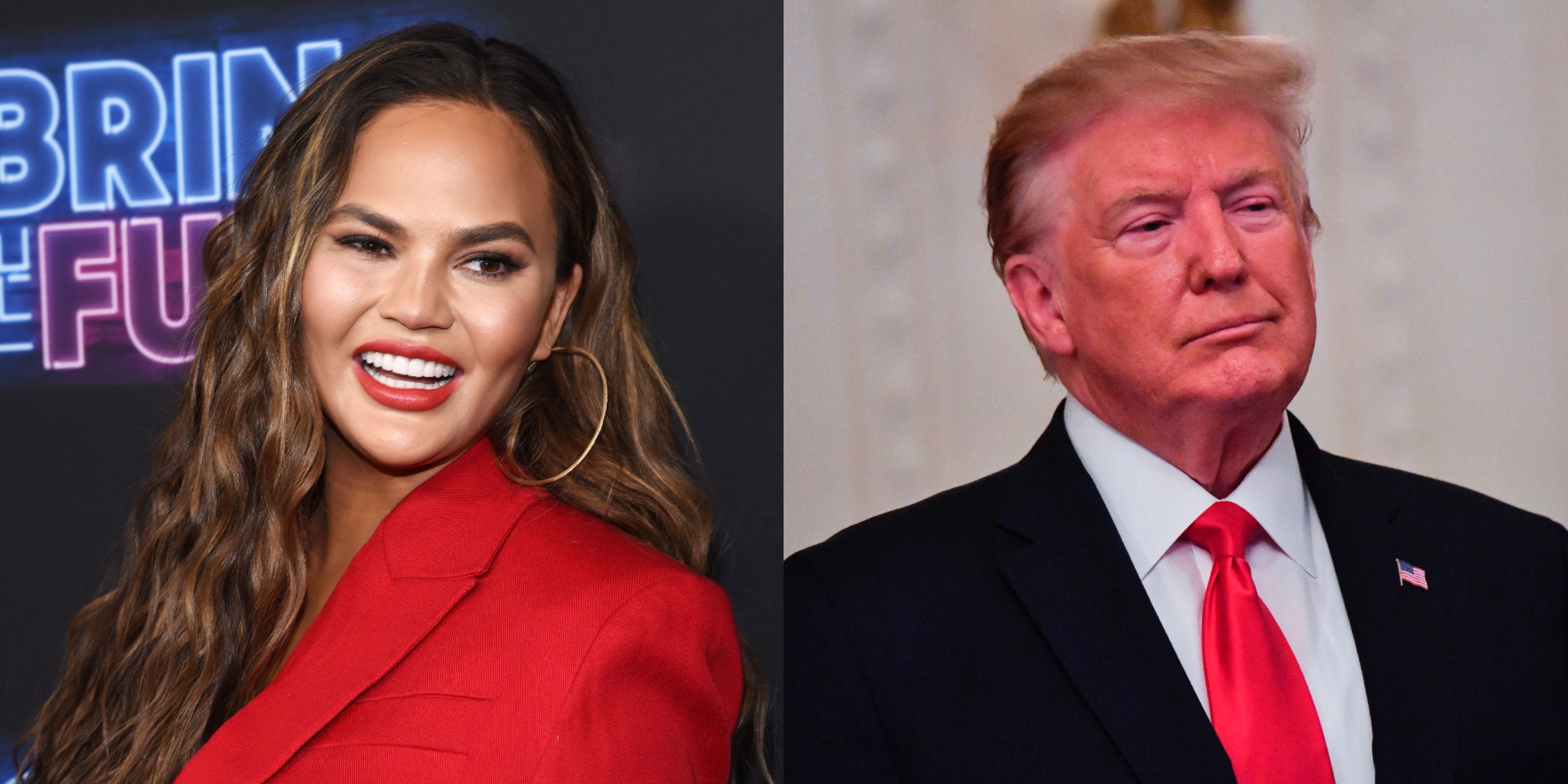 Best Celebrity Social Media Reactions to Chrissy Teigen and Trump's Twitter Fight: 50 Cent, Andy Cohen, and More