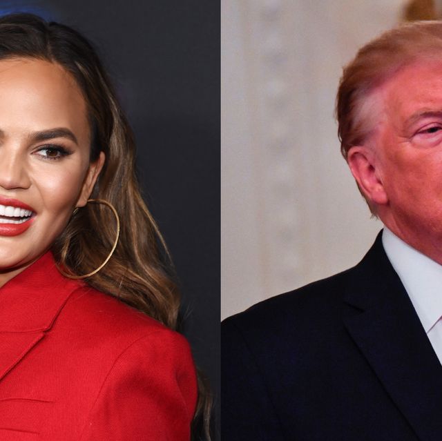 Best Celebrity Social Media Reactions to Chrissy Teigen and Trump’s ...