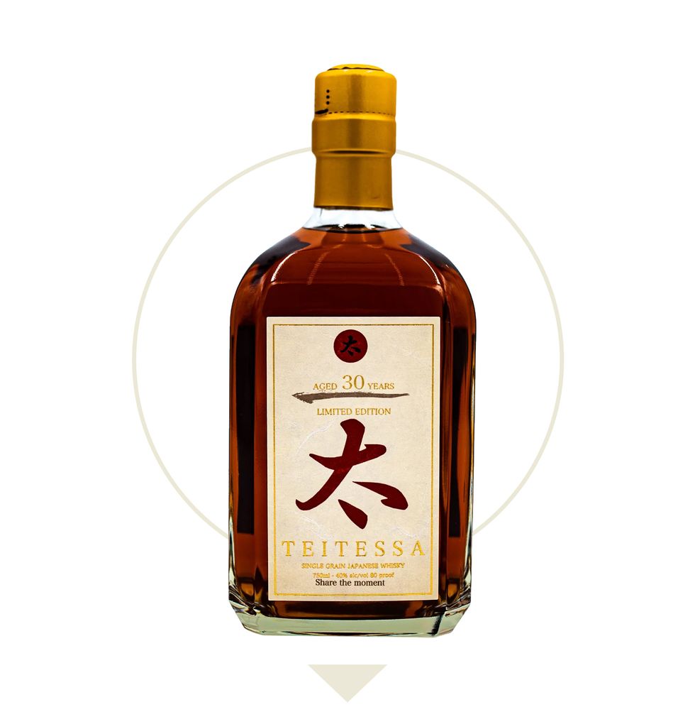 teitessa single grain 30 year japanese whisky
