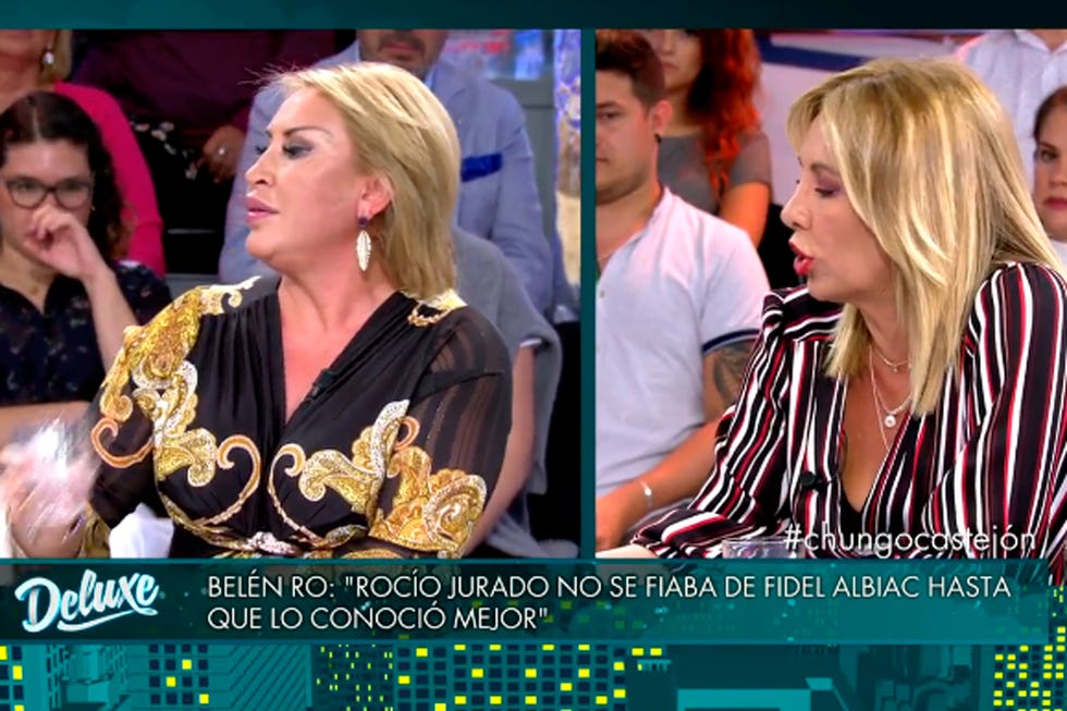 Raquel Mosquera y Belén Ro en Sabado Deluxe
