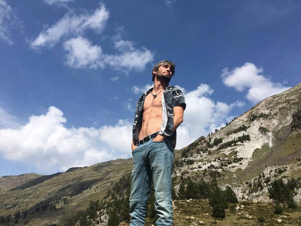 chechu salgado en el monte de galicia