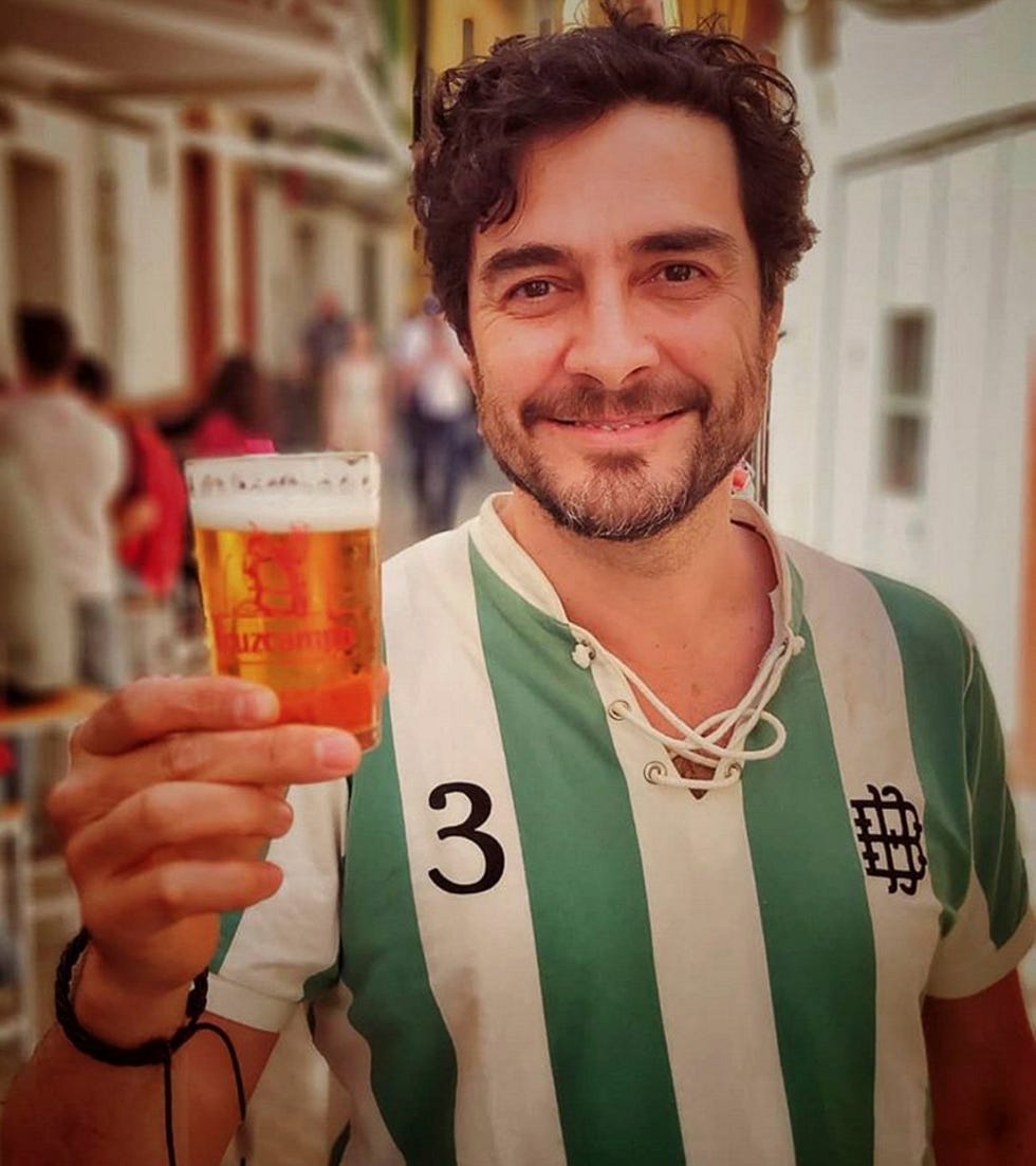 Moustache, Beer, Facial hair, Smile, Beard, 