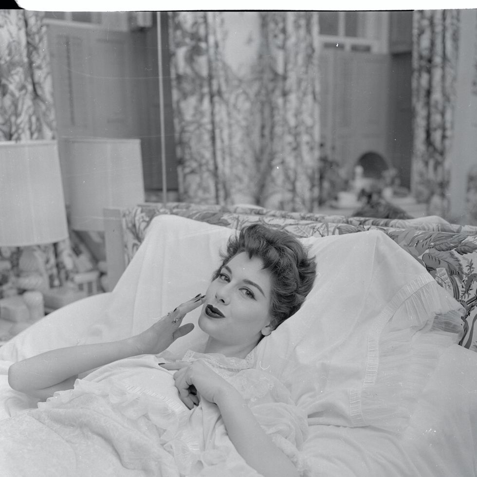 nancy berg in negligee