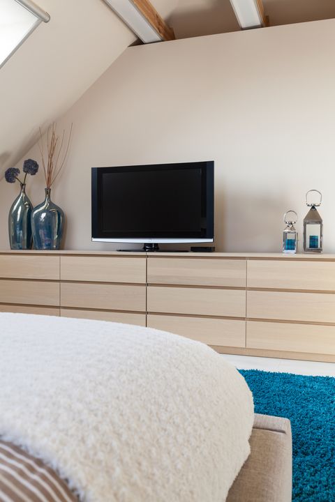 Television in bedroom