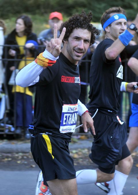 ethan zohn running a marathon