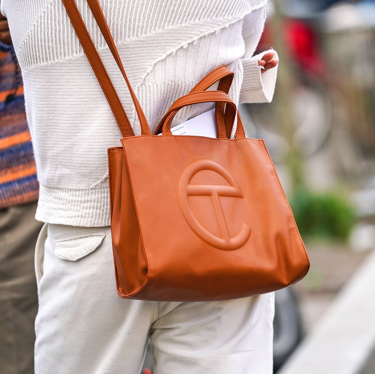 street style telfar bag