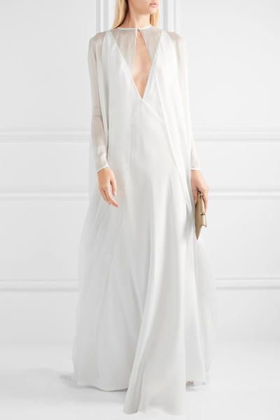 Clothing, White, Dress, Gown, Neck, Fashion, Sleeve, Outerwear, Shoulder, Formal wear, 