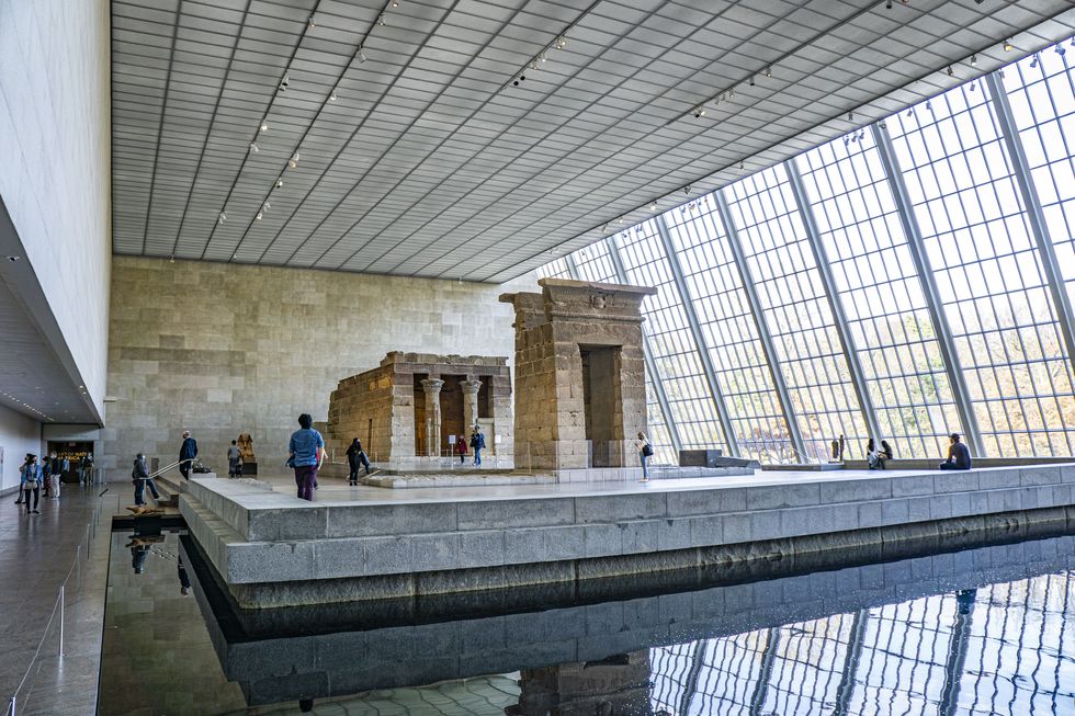 temple of dendur, metropolitan museum of art, new york city, new york, usa