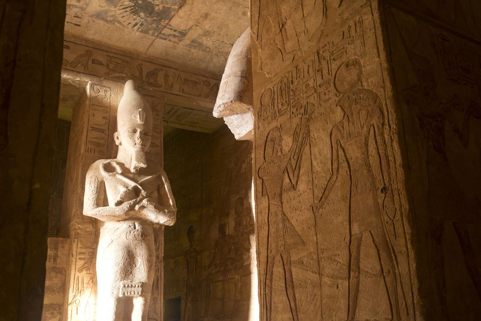 temple of ramses ii in abu simbel, egypt