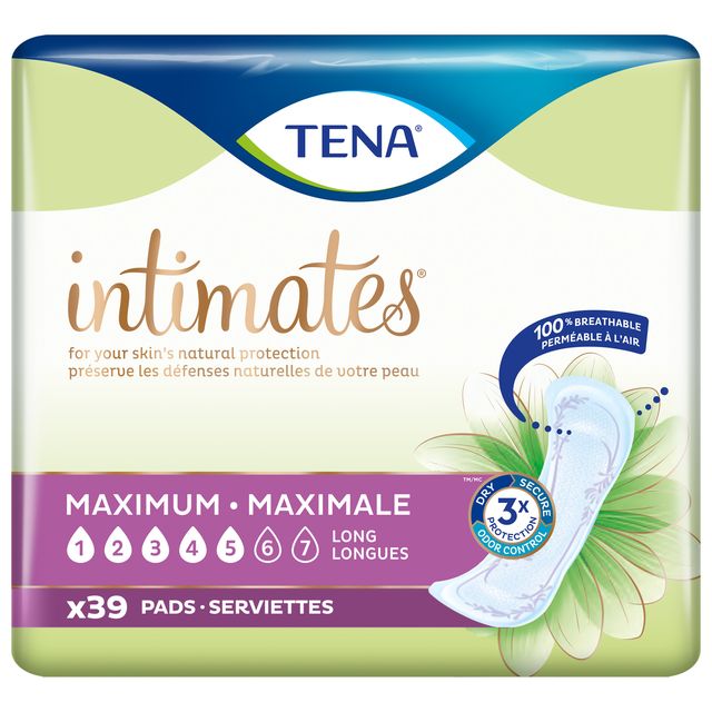 tena intimates maximum pads long