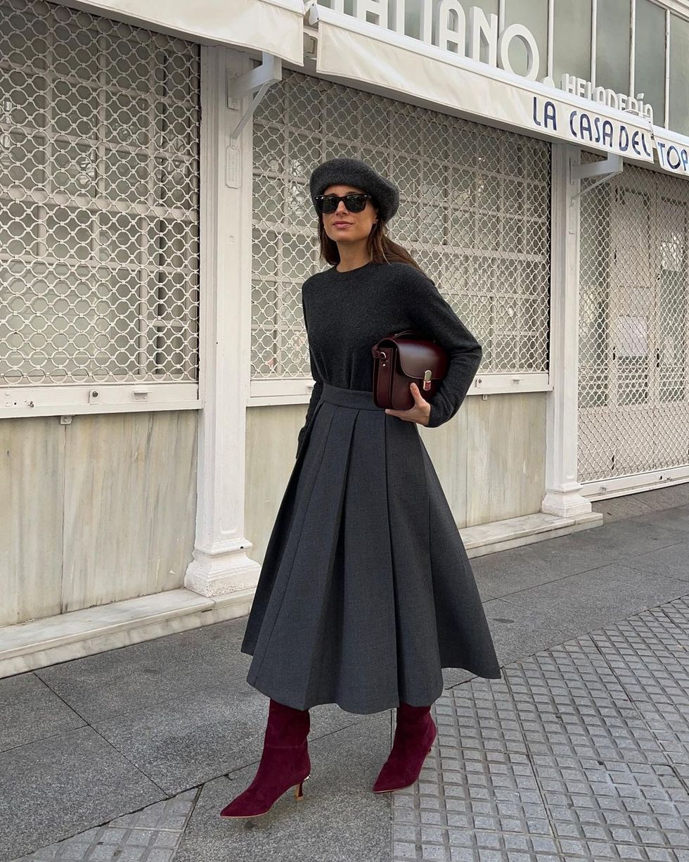 tendencia pop of red looks invierno