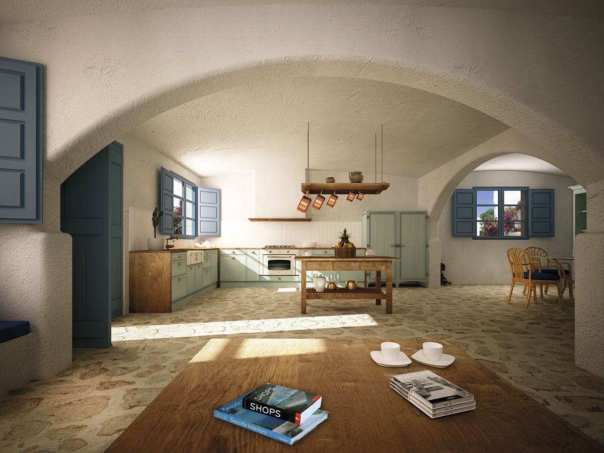 tendencias cocinas 2023 colores naturales