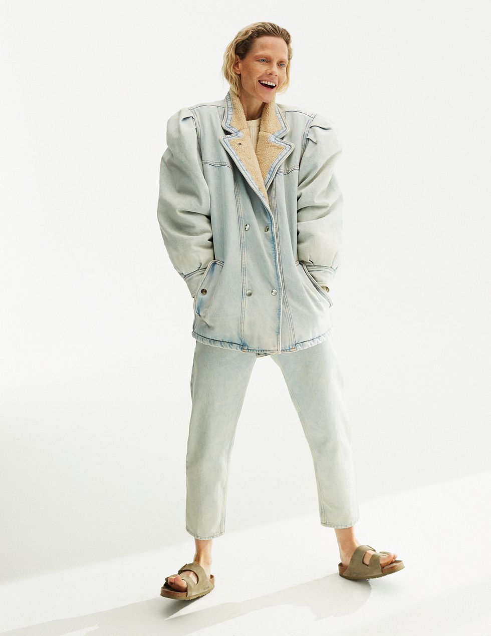 tendenze moda jeans primavera 2021 giaccone isabel marant etoile