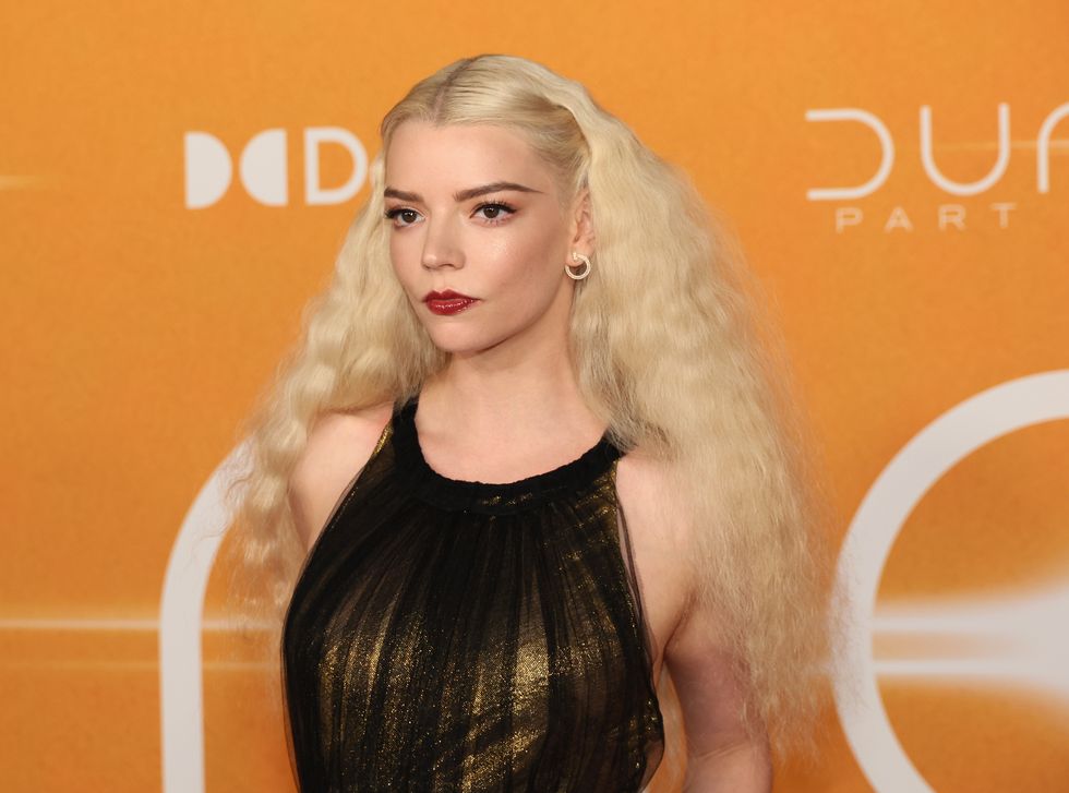 new york, new york february 25 anya taylor joy attends the dune part two premiere at lincoln center on february 25, 2024 in new york city photo by dia dipasupilfilmmagic