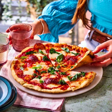 tenderstem broccoli and nduja pizza