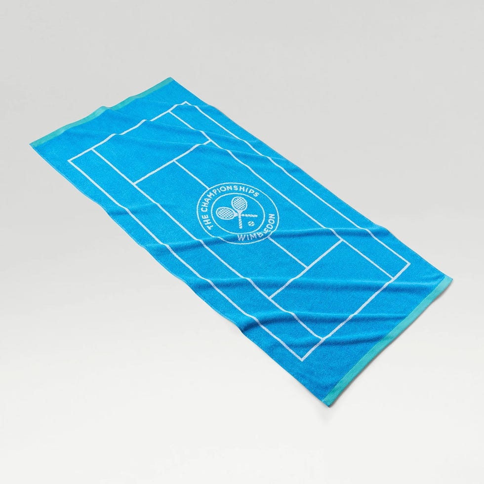 wimbledon tennis court towel christy