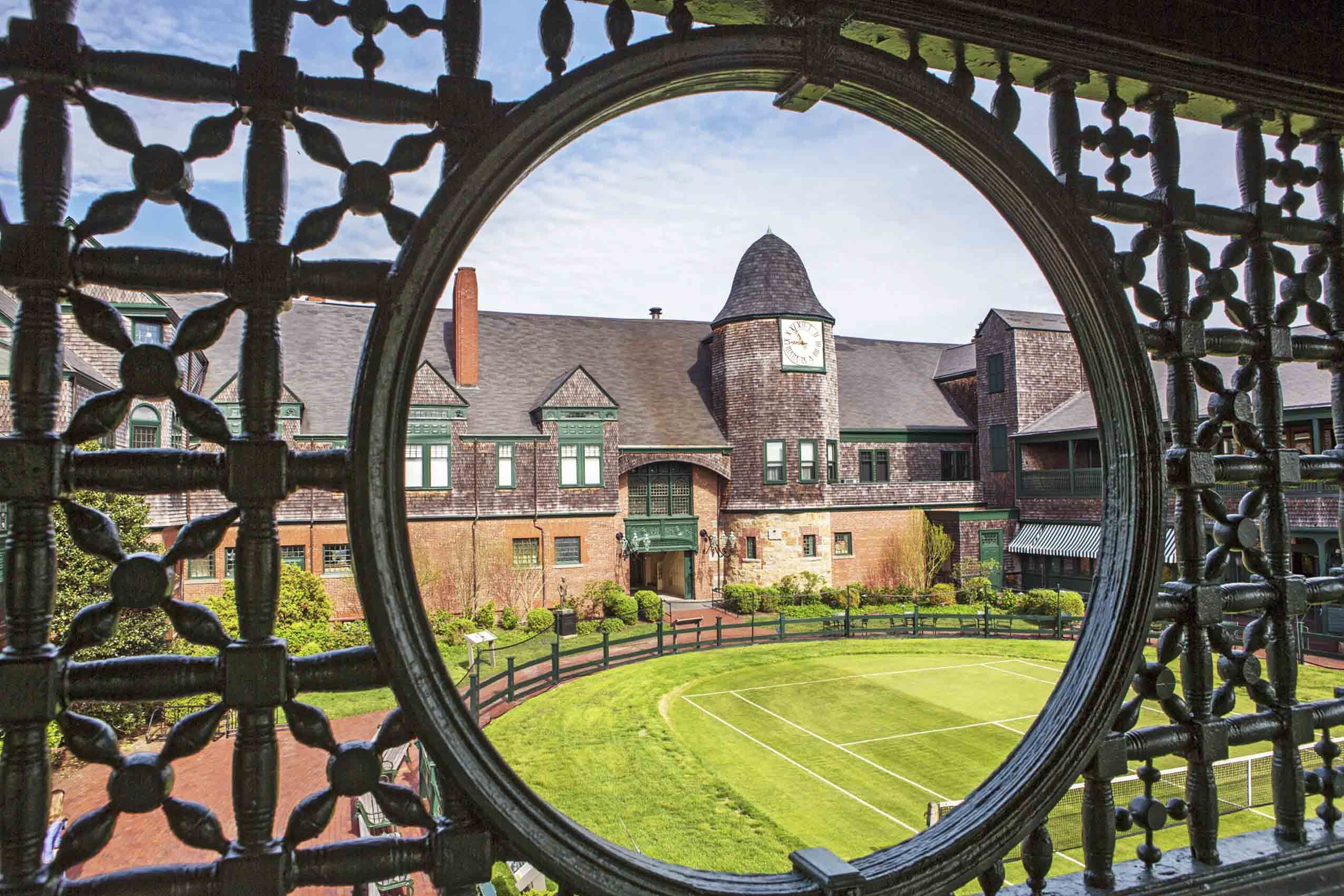History Shingle Style at the Tennis Hall of