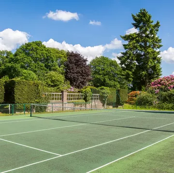 airbnbs with tennis courts in the uk and beyond
