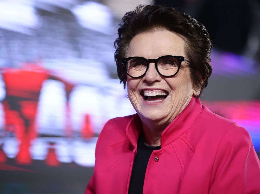 Billie Jean King: 'Be ahead of your time – that's what you have to