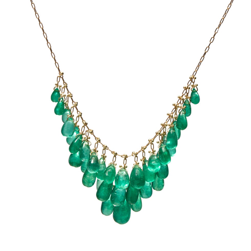 emerald necklace from ten thousand things