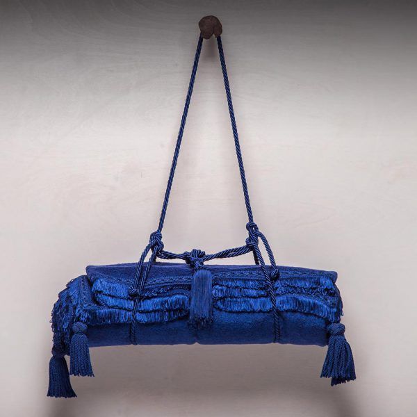 Cobalt blue, Blue, Bag, Handbag, Electric blue, Shoulder bag, Fashion accessory, Material property, Leather, Hand luggage, 